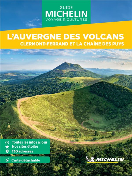 Emprunter L'Auvergne des volcans. Clermont-Ferrand et la chaîne des Puys, Edition 2024, avec 1 Plan détachable livre