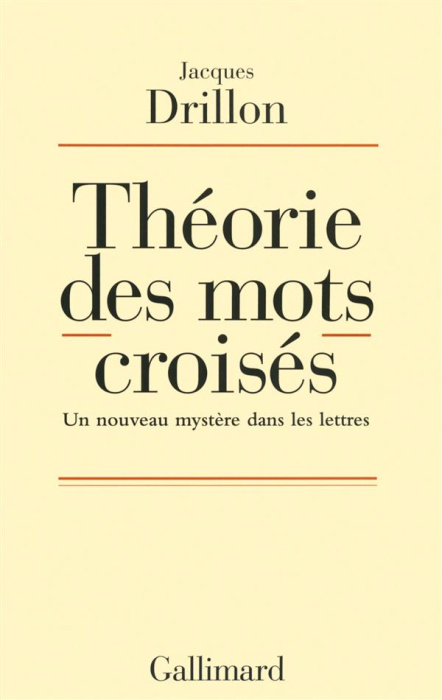 Emprunter Théorie des mots croisés. Un nouveau mystère dans les lettres livre