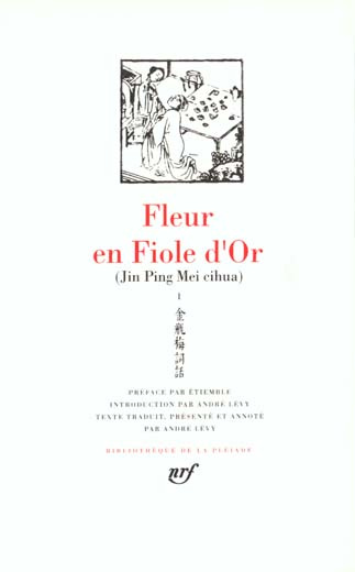 Emprunter Jin Ping Mei. Tome 1, Fleur en Fiole d'Or, Livre 1-5 livre