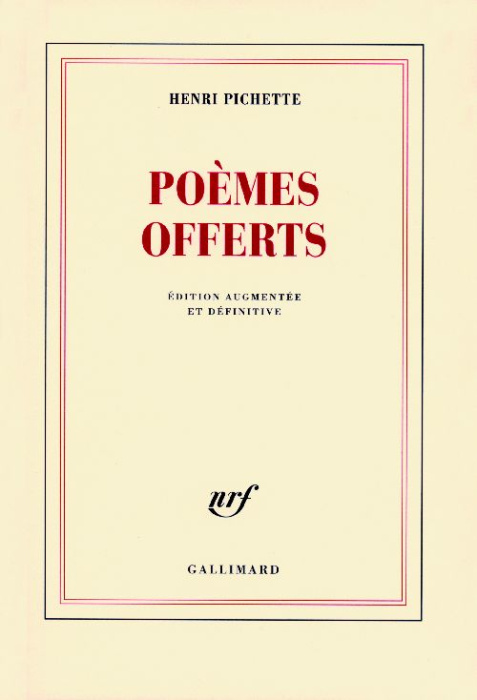 Emprunter Poèmes offerts livre