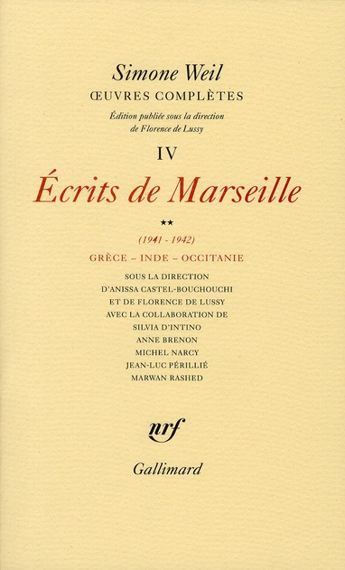 Emprunter Oeuvres complètes. Tome 4 : Ecrits de Marseille livre