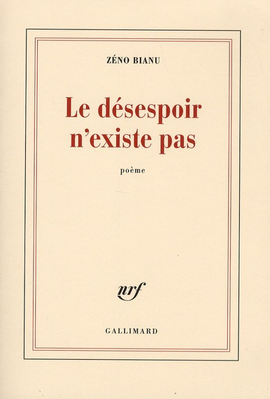 Emprunter Le désespoir n'existe pas livre