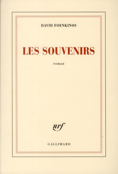 Emprunter Les souvenirs livre