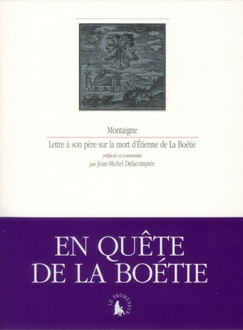 Emprunter Lettre à son père sur la mort d'Etienne de La Boétie livre