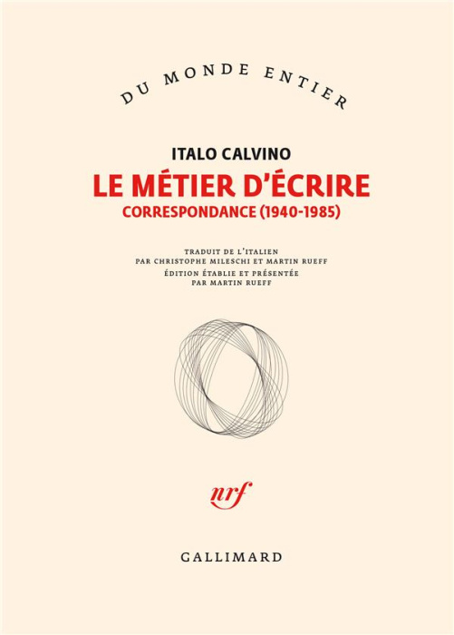 Emprunter Le métier d’écrire. Correspondance (1940-1985) livre