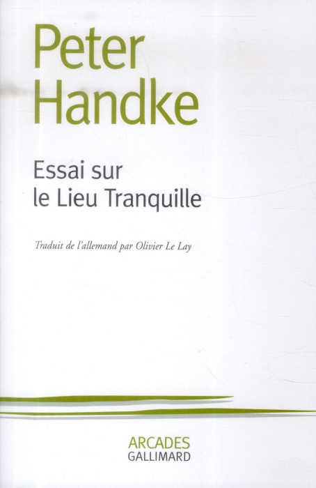Emprunter Essai sur le Lieu Tranquille livre