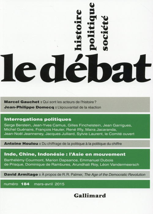 Emprunter Le Débat N° 184, mars-avril 2015 livre