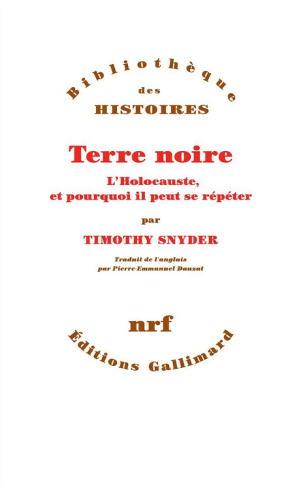 Emprunter Terre noire. L'Holocauste, et pourquoi il peut se répéter livre
