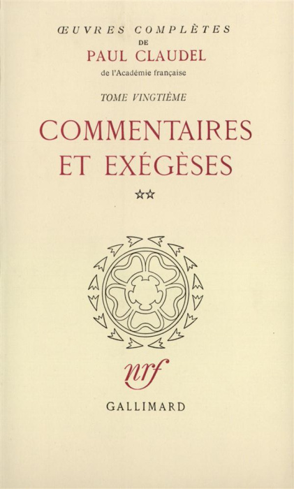 Emprunter Oeuvres Complètes Tome 20 : Commentaires et exégèses. Volume 2, L'épée et le miroir ; Présence et pr livre