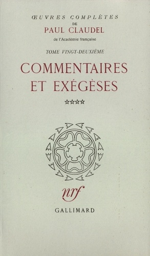 Emprunter Oeuvres complètes. Tome 22, Commentaires et exégèses livre