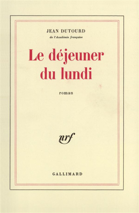 Emprunter LE DEJEUNER DU LUNDI livre