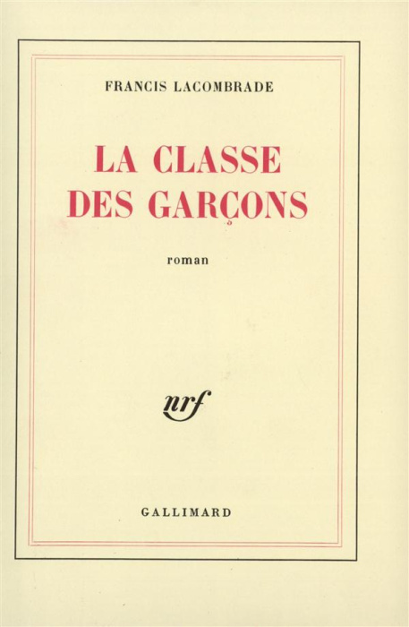 Emprunter La classe des garçons livre