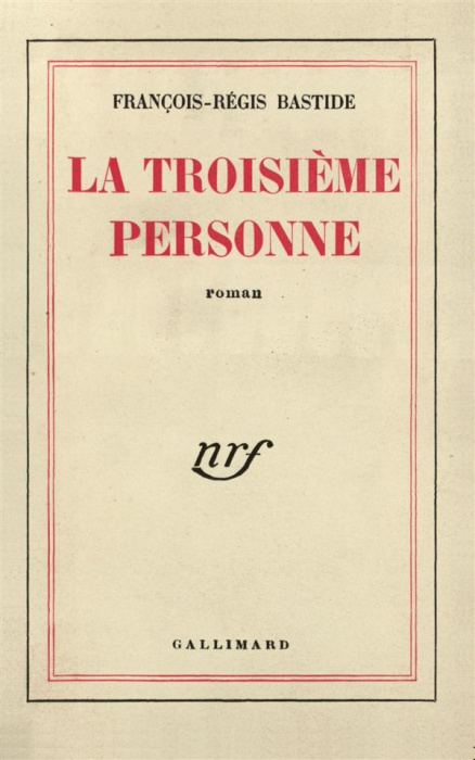 Emprunter LA TROISIEME PERSONNE livre