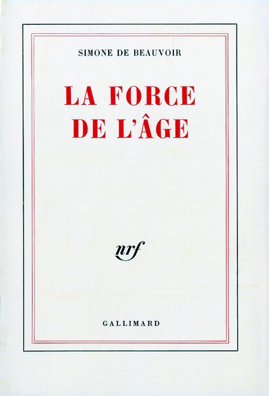 Emprunter La force de l'âge livre