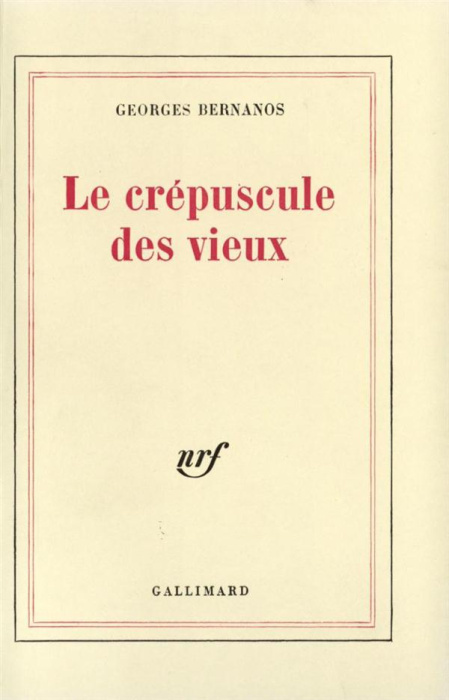 Emprunter Le crépuscule des vieux livre