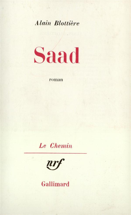 Emprunter Saad livre