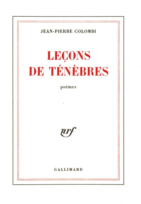 Emprunter Leçons des ténèbres livre