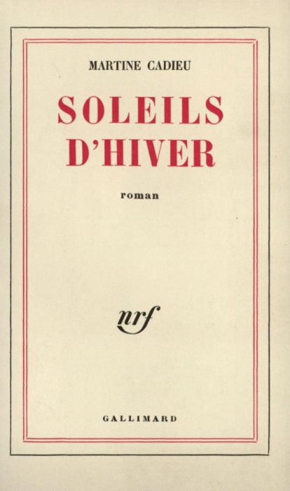Emprunter Soleils d'hiver livre