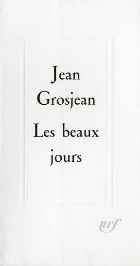 Emprunter Les beaux jours livre