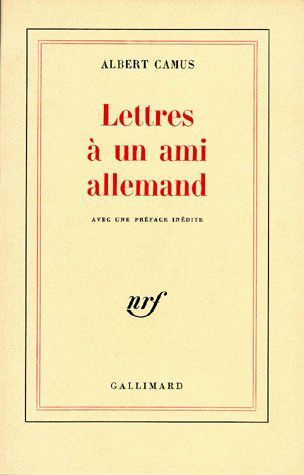 Emprunter Lettres à un ami allemand livre