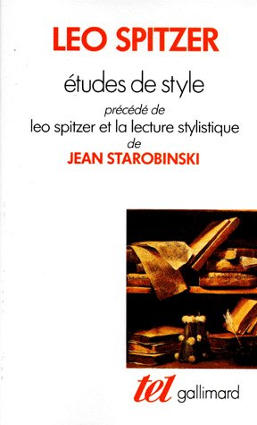 Emprunter Etudes de style. Précédé de Léo Spitzer et la lecture stylistique livre