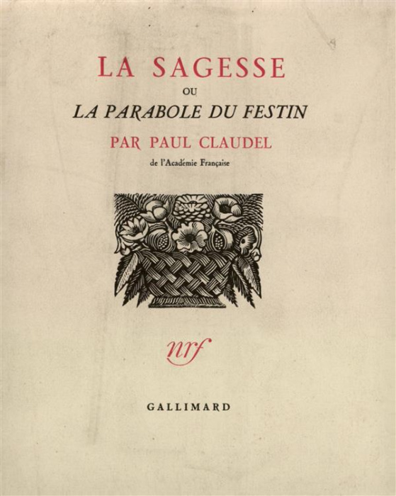 Emprunter La sagesse ou la parabole du festin livre