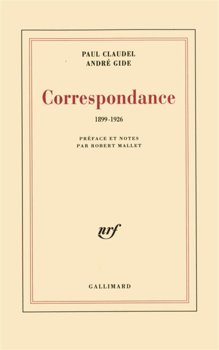 Emprunter Correspondance 1899-1926 livre