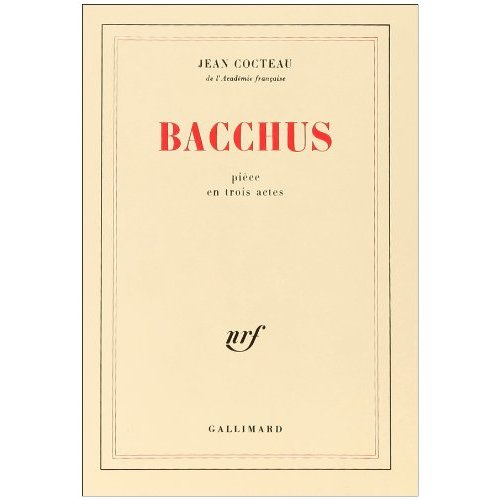 Emprunter BACCHUS - PIECE EN TROIS ACTES livre