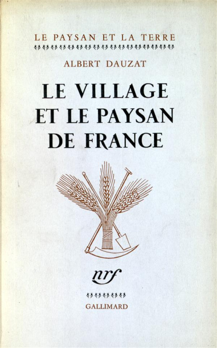 Emprunter LE VILLAGE ET LE PAYSAN DE FRANCE livre
