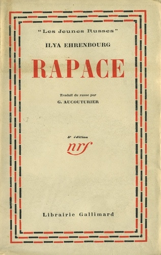 Emprunter RAPACE livre