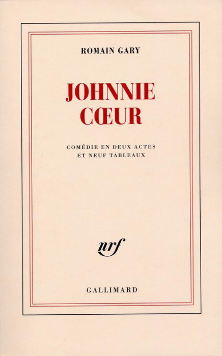Emprunter JOHNNIE COEUR - COMEDIE EN DEUX ACTES ET NEUF TABLEAUX livre