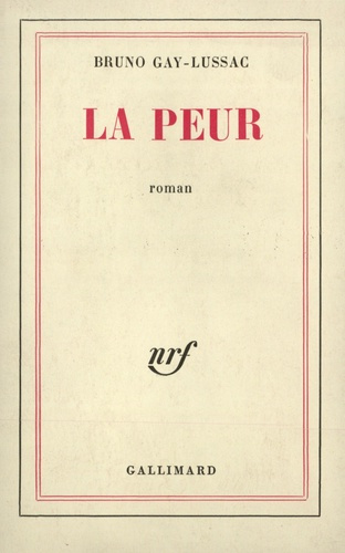 Emprunter La Peur livre