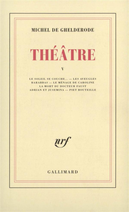 Emprunter THEATRE. Tome 5 livre