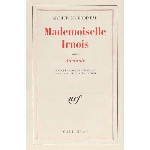Emprunter Mademoiselle Irnois. Suivi de Adélaïde livre