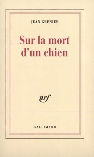 Emprunter Sur la mort d'un chien livre