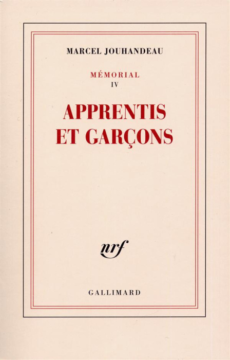 Emprunter Apprentis et garçons livre