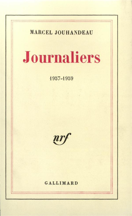 Emprunter Journaliers. 1957 1959 livre