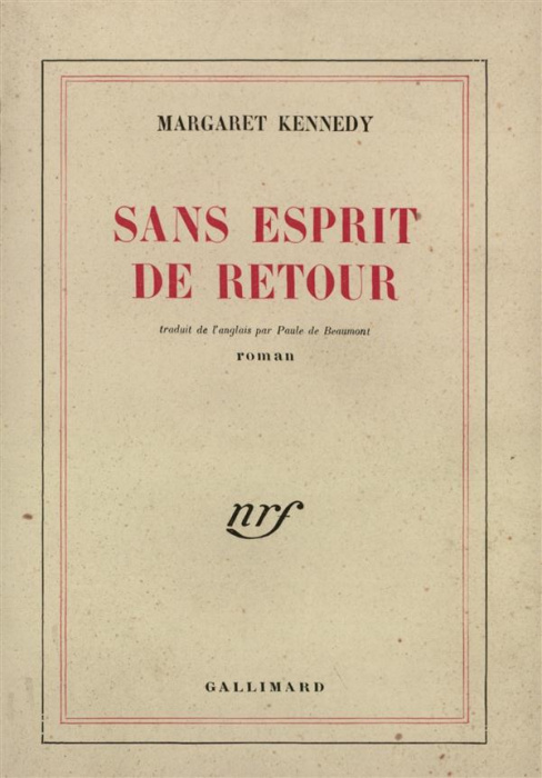 Emprunter SANS ESPRIT DE RETOUR livre