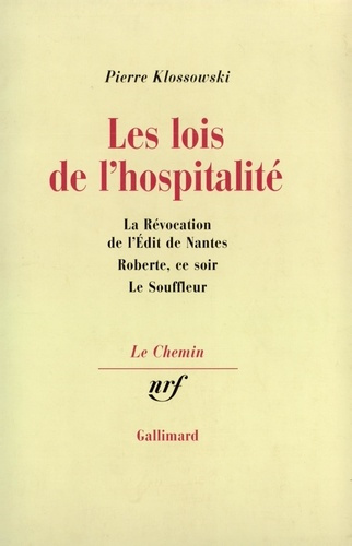 Emprunter Lois de l'hospitalité livre