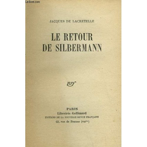 Emprunter SILBERMANN / RETOUR DE SILBERMANN livre