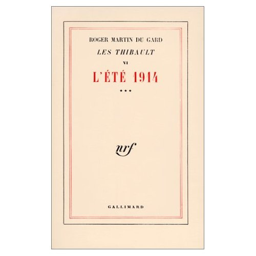 Emprunter Les Thibault Tome 6 : L'été 1914 (fin) livre