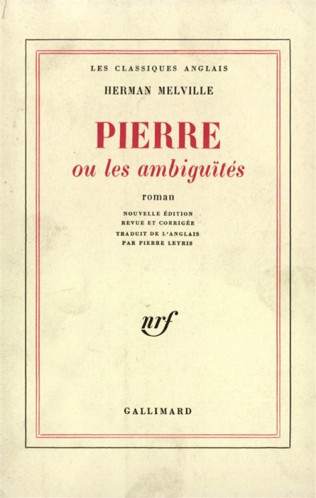 Emprunter PIERRE OU LES AMBIGUITES livre