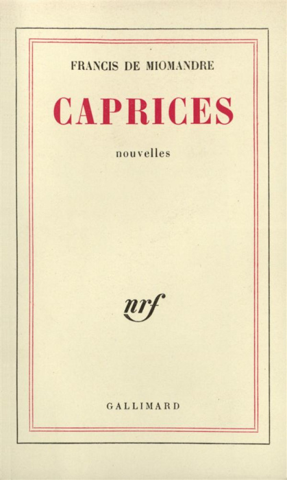 Emprunter Caprices livre