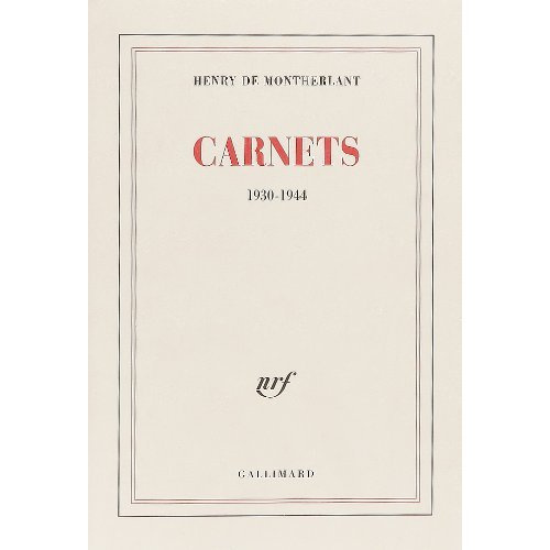 Emprunter Carnets(années 1930 à 1944) livre