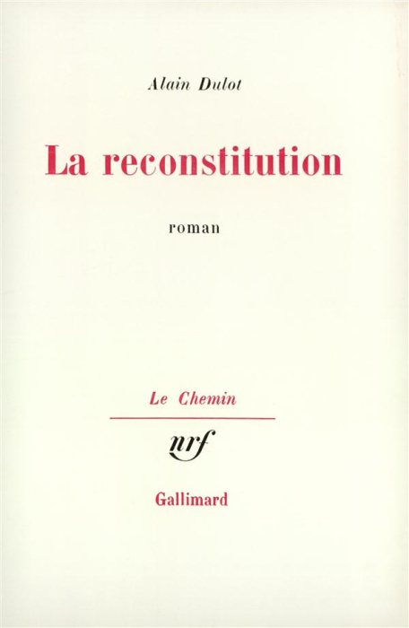 Emprunter La reconstitution livre