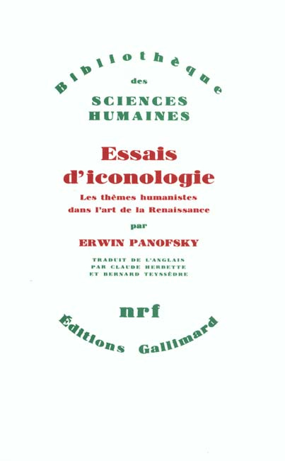 Emprunter Essais d'iconologie. Thèmes humanistes dans l'art de la Renaissance livre