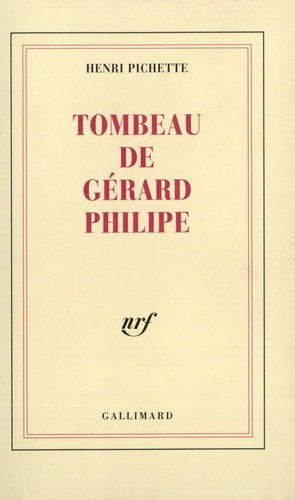 Emprunter Tombeau de Gérard Philipe livre