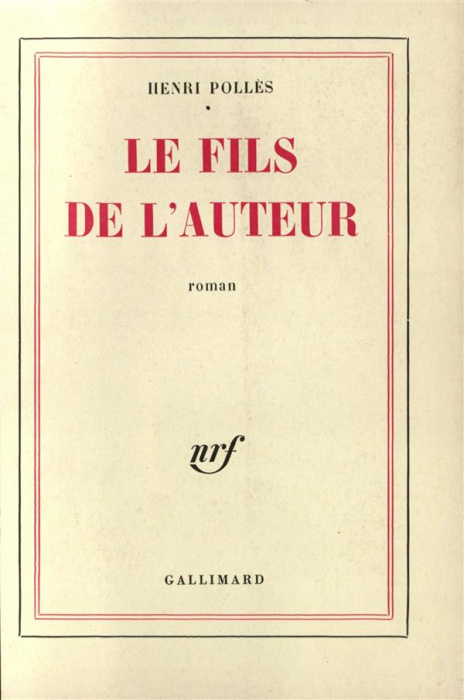 Emprunter Le fils de l'auteur livre