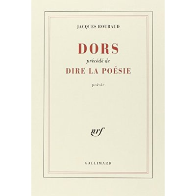 Emprunter Dors/dire la poésie livre