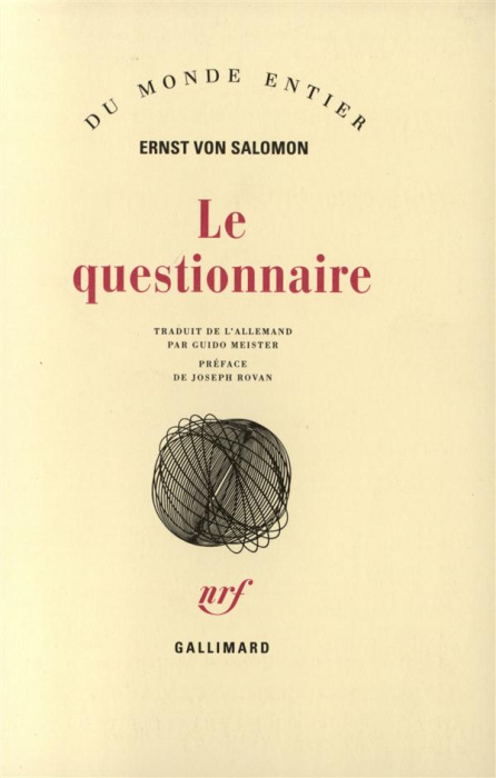 Emprunter Le Questionnaire livre